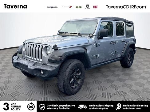Used 2018 Jeep Wrangler Unlimited Sport S AWD/4WD image 1