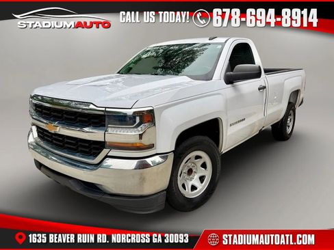 Used 2018 Chevrolet Silverado 1500 W/T w/ WT Convenience Package RWD image 1