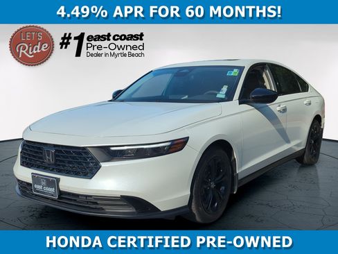 Certified 2025 Honda Accord SE image 1