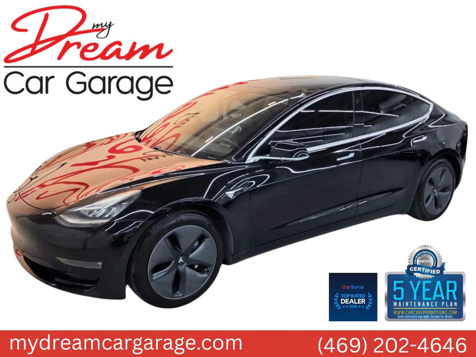 Used 2019 Tesla Model 3 Standard Range Plus RWD image 1