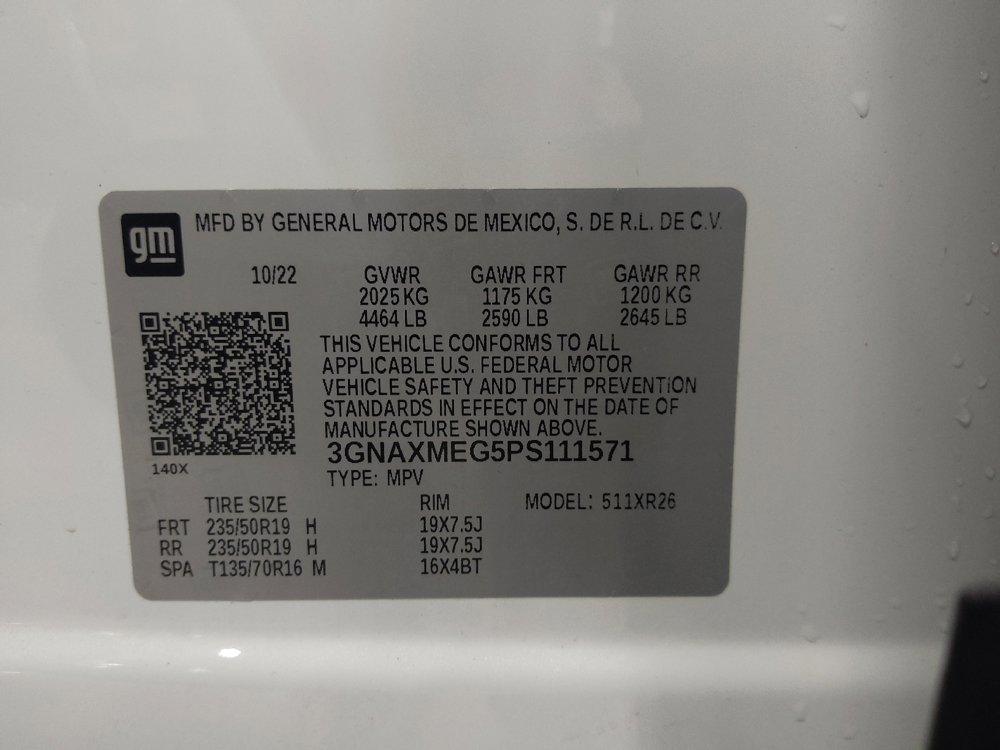 Used 2023 Chevrolet Equinox RS w/ RS Leather Package FWD image 33