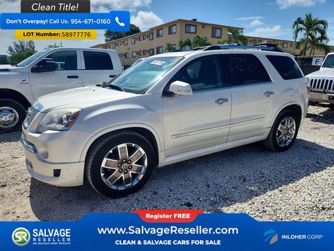 Used 2012 GMC Acadia Denali AWD/4WD image 1