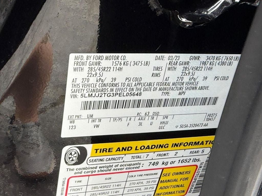 Used 2023 Lincoln Navigator Black Label AWD/4WD image 24
