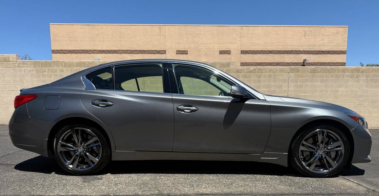 Used 2016 INFINITI Q50 Red Sport 400 AWD/4WD image 5