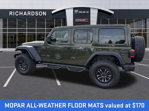 Used 2024 Jeep Wrangler Unlimited Rubicon w/ XTREMEE 35" Tire Package AWD/4WD image 9