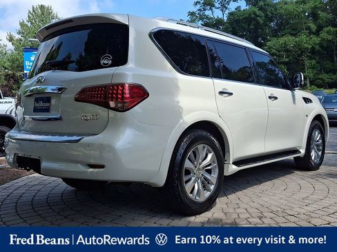 Used 2017 INFINITI QX80 4WD w/ Driver Assistance Package image 7
