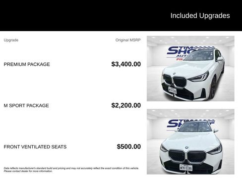 Used 2025 BMW X3 xDrive30i w/ Premium Package AWD/4WD image 2