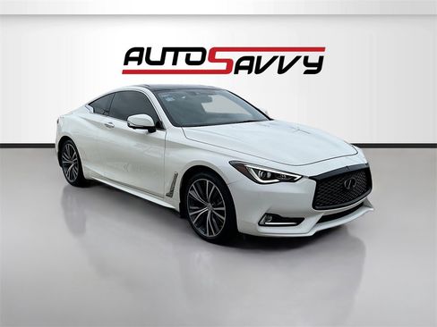 Used 2021 INFINITI Q60 3.0t Luxe w/ Essential Package image 1