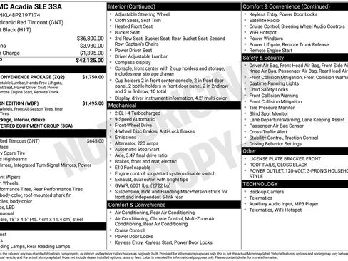 Used 2023 GMC Acadia SLE w/ Driver Convenience Package FWD image 32