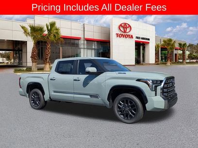 New 2025 Toyota Tundra Platinum