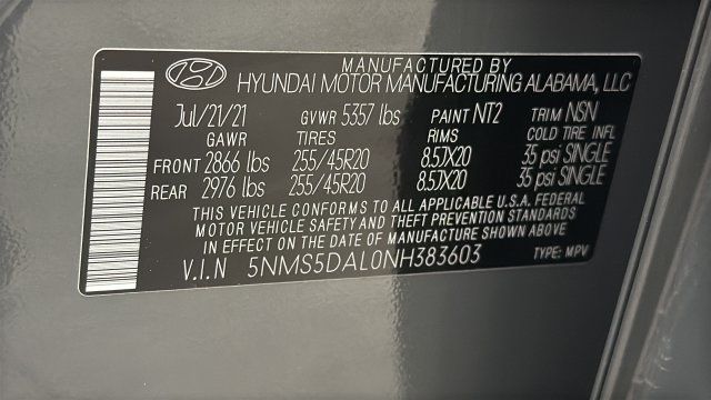 Used 2022 Hyundai Santa Fe Calligraphy AWD/4WD image 28