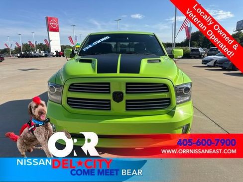 Used 2017 RAM 1500 Sport w/ Sublime Green Sport Package AWD/4WD image 8