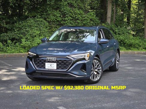 Used 2024 Audi Q8 e-tron Prestige w/ Prestige Package AWD/4WD image 1
