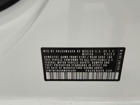 Used 2022 Volkswagen Jetta SE w/ Panoramic Sunroof Package FWD image 20