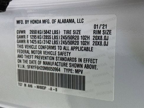 Used 2021 Honda Pilot Special Edition image 36