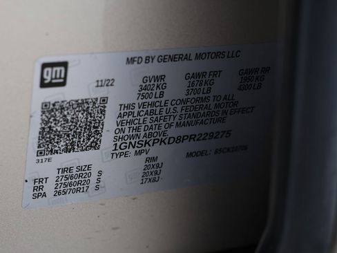 Used 2023 Chevrolet Tahoe Z71 w/ Z71 Off-Road Package image 40