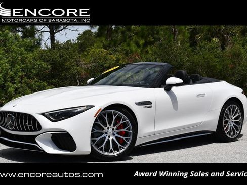 Used 2024 Mercedes-Benz SL 55 AMG 4MATIC image 1