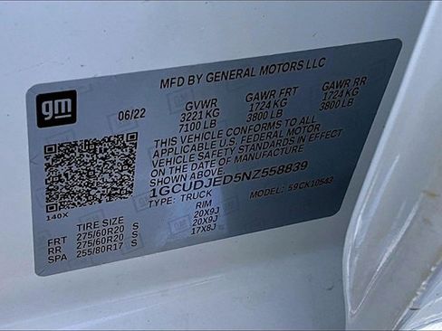 Used 2022 Chevrolet Silverado 1500 High Country w/ Z71 Off-Road Package image 20