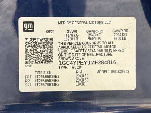 Used 2021 Chevrolet Silverado 2500 LTZ image 13