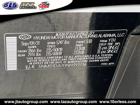 Used 2022 Hyundai Santa Fe SE AWD/4WD image 21