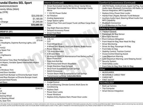 Used 2025 Hyundai Elantra Sport FWD image 27