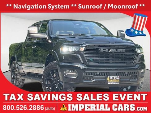 Used 2025 RAM 1500 Laramie w/ Night Edition AWD/4WD image 1
