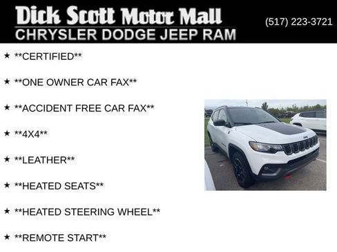 Used 2025 Jeep Compass Trailhawk AWD/4WD image 2