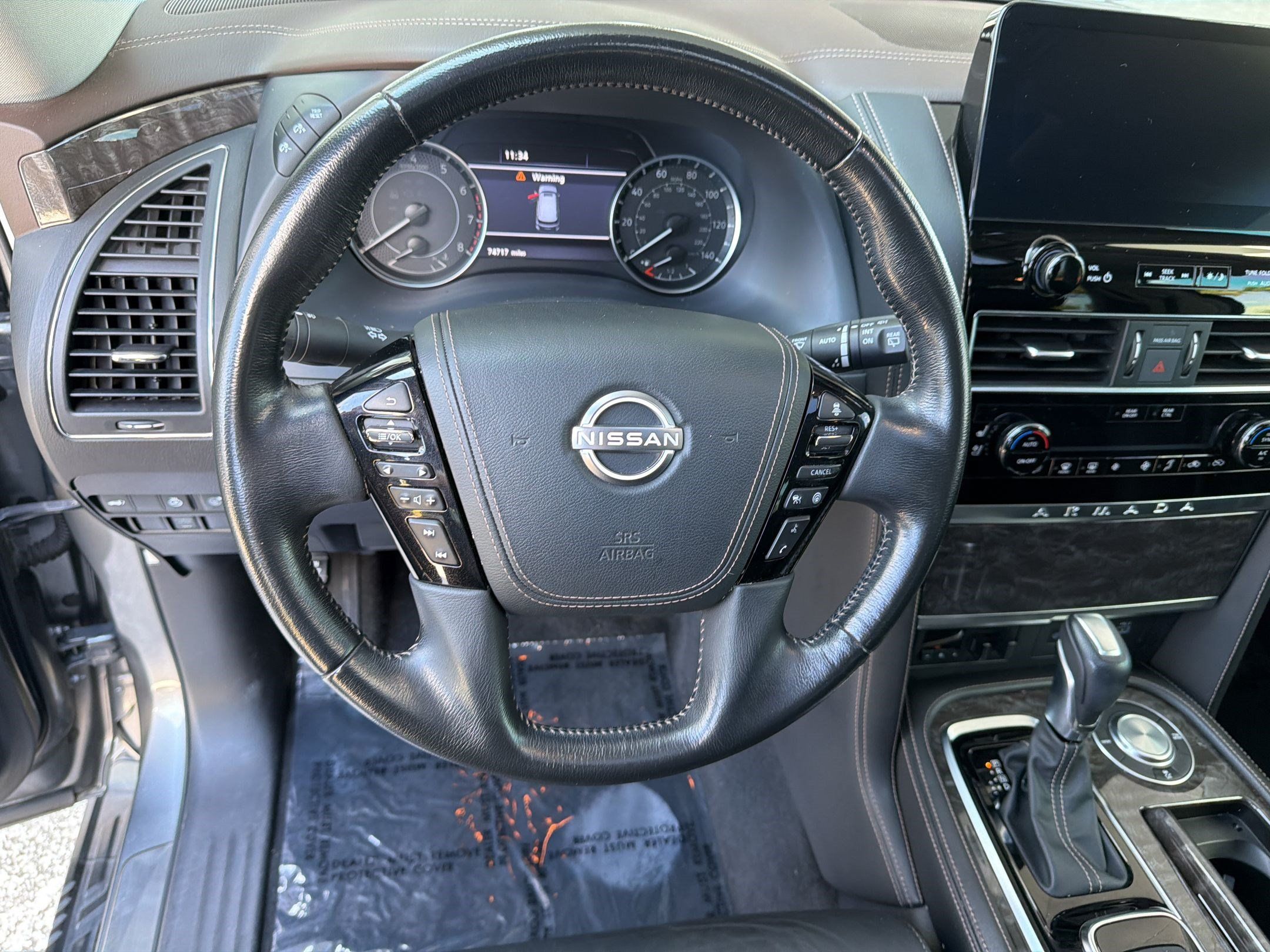 Used 2021 Nissan Armada Platinum w/ Captain's Chairs Package RWD image 32