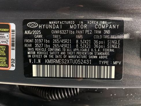 New 2026 Hyundai Palisade Calligraphy image 42