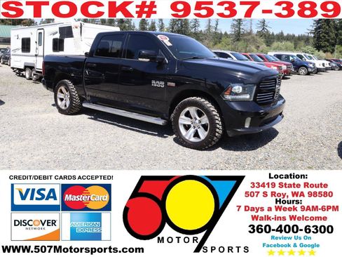 Used 2014 RAM 1500 Sport w/ Sport Premium Group AWD/4WD image 3