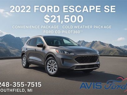 Certified 2022 Ford Escape SE