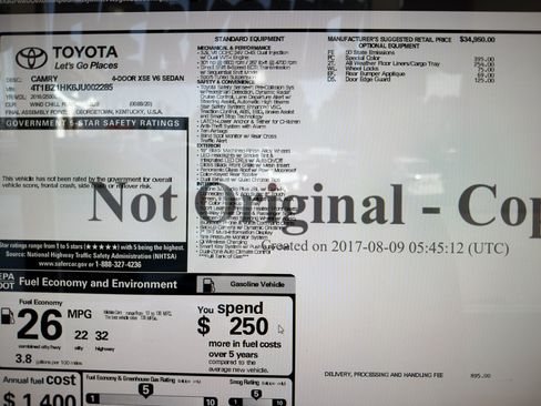 Used 2018 Toyota Camry XSE FWD image 24