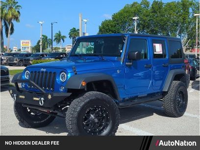 Used 2016 Jeep Wrangler Unlimited Sport w/ Quick Order Package 24S