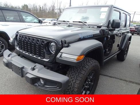 Certified 2025 Jeep Wrangler Unlimited Sport S 4xe image 1
