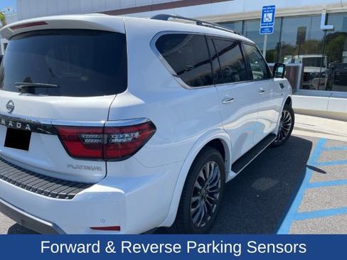 Used 2022 Nissan Armada Platinum w/ Captain's Chairs Package image 7