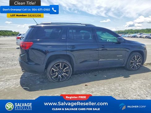 Used 2019 GMC Acadia SLT w/ Black Edition FWD image 4