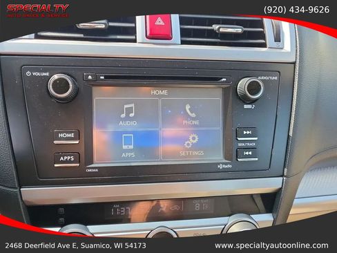 Used 2017 Subaru Outback 2.5i AWD/4WD image 12
