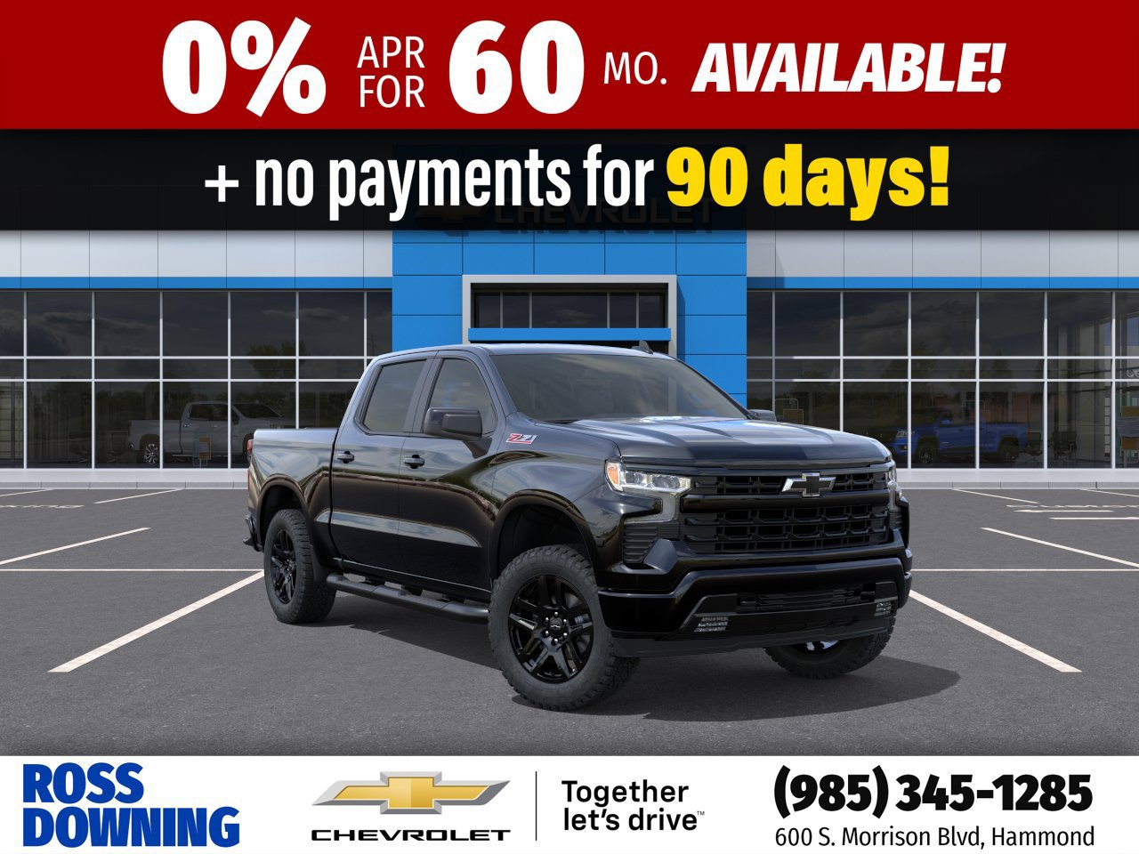 New 2026 Chevrolet Silverado 1500 RST w/ All Star Edition Plus AWD/4WD image 1