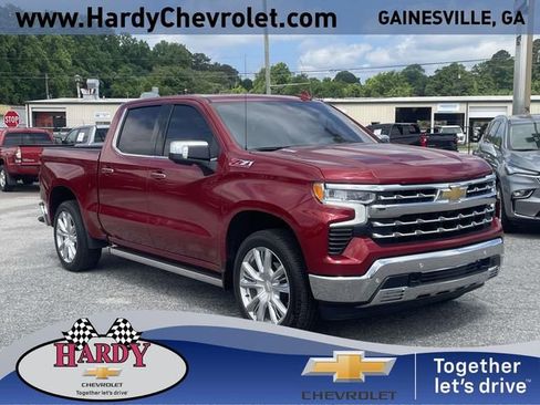 Used 2025 Chevrolet Silverado 1500 LTZ w/ LTZ Premium Package AWD/4WD image 1