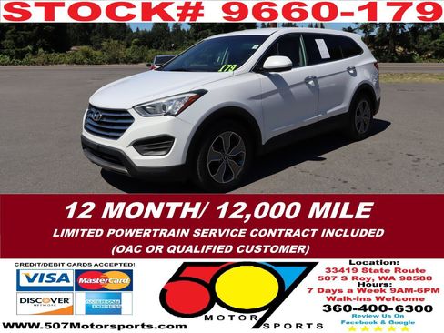 Used 2013 Hyundai Santa Fe GLS AWD/4WD image 3
