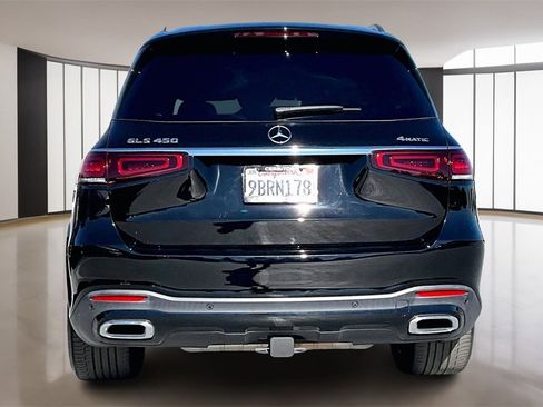 Used 2022 Mercedes-Benz GLS 450 4MATIC w/ AMG Line Exterior image 5