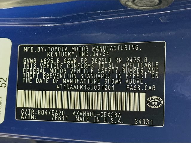 Certified 2025 Toyota Camry SE FWD image 31