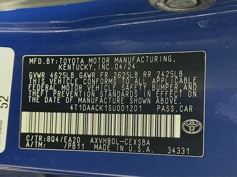 Certified 2025 Toyota Camry SE FWD image 31