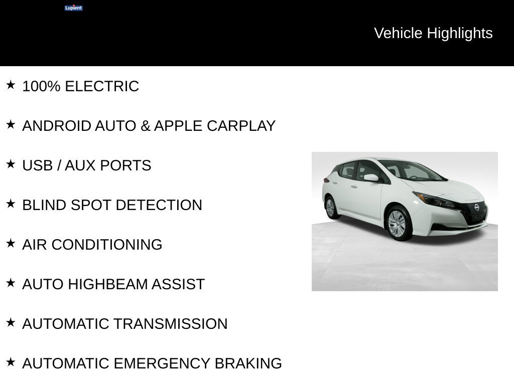 Used 2025 Nissan Leaf S FWD image 7