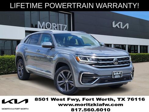 Used 2021 Volkswagen Atlas Cross Sport SE w/ Panoramic Sunroof Package FWD image 1
