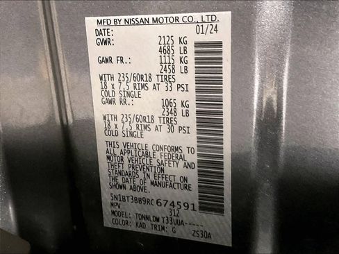 Certified 2024 Nissan Rogue SV image 35