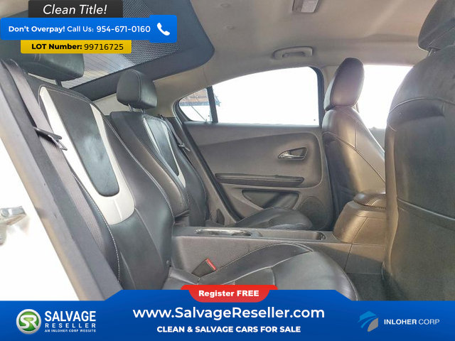 Used 2012 Chevrolet Volt Premium w/ Premium Trim Package FWD image 13