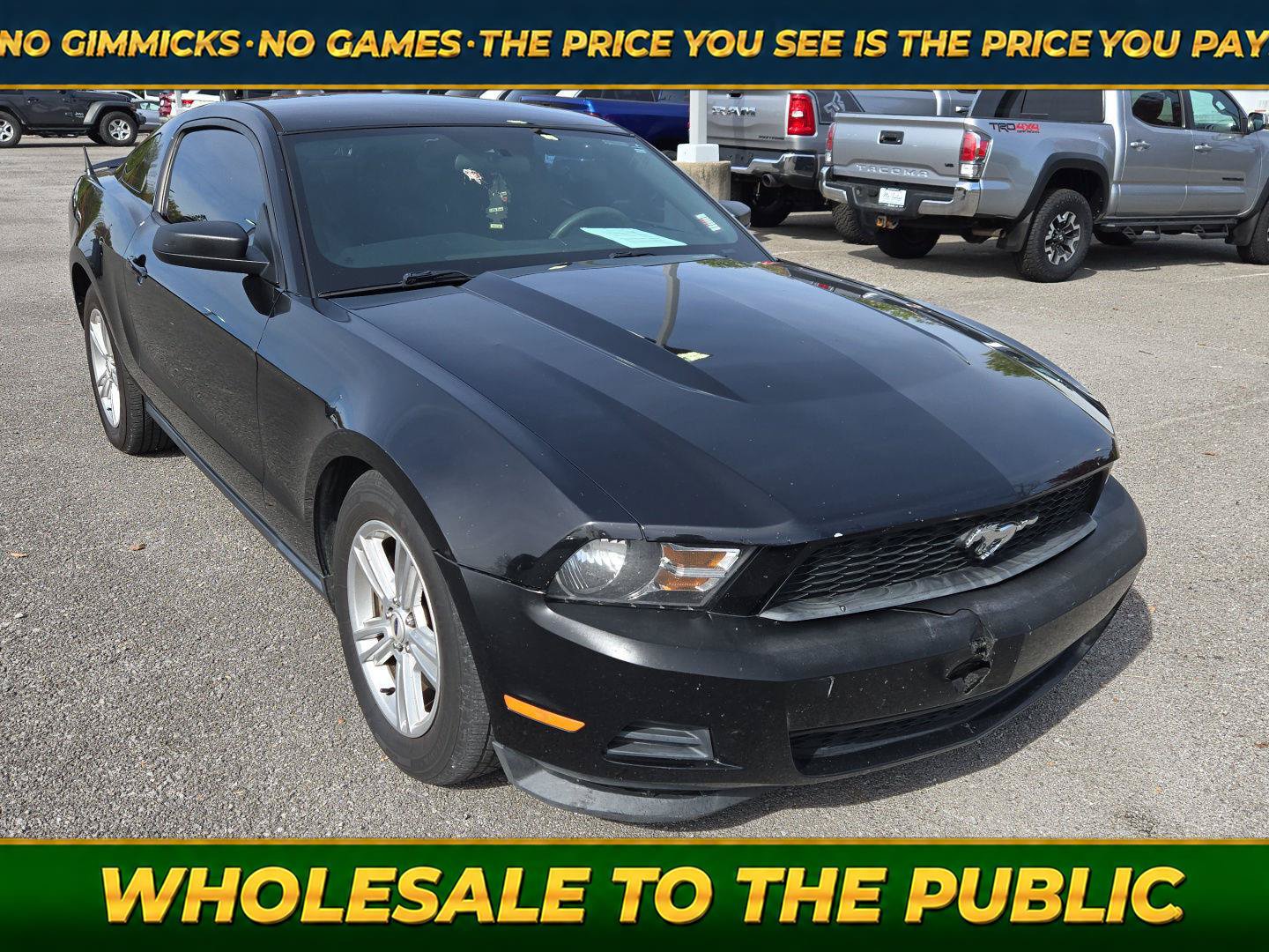 Used 2011 Ford Mustang Coupe w/ 101A Rapid Spec Order Code RWD image 1