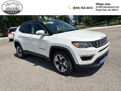 Used 2021 Jeep Compass Limited w/ Sun and Sound Group