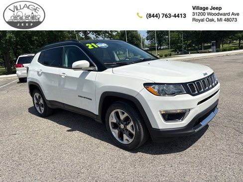 Used 2021 Jeep Compass Limited w/ Sun and Sound Group image 1